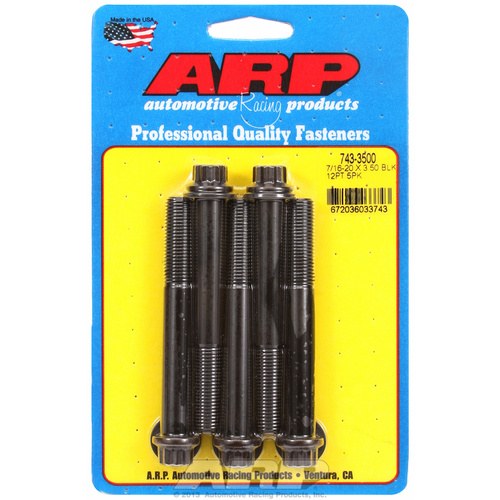 ARP FOR 7/16-20 x 3.500 12pt black oxide bolts