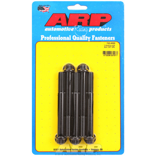 ARP FOR 7/16-20 x 4.000 12pt black oxide bolts