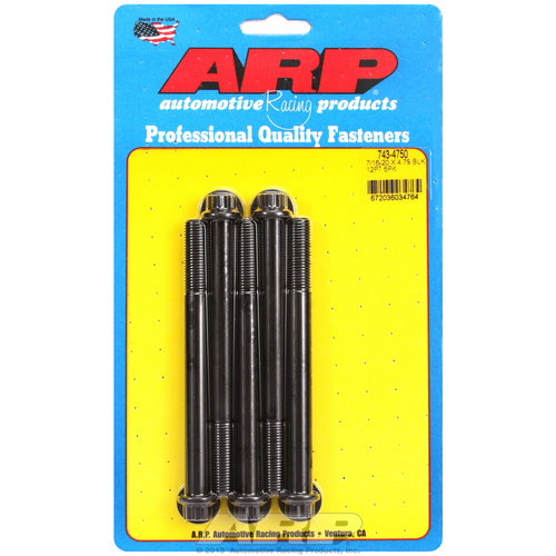 ARP FOR 7/16-20 x 4.750 12pt black oxide bolts
