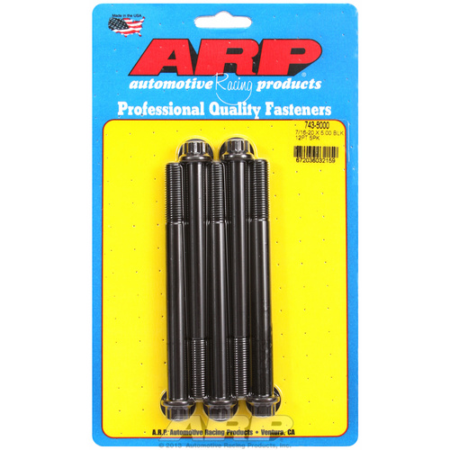ARP FOR 7/16-20 x 5.000 12pt black oxide bolts