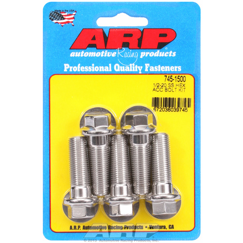 ARP FOR 1/2-20 x 1.500 hex SS bolts