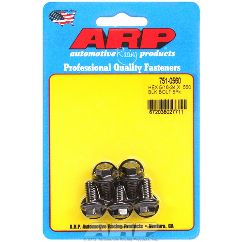 ARP FOR 5/16-24 x .560 hex black oxide bolts
