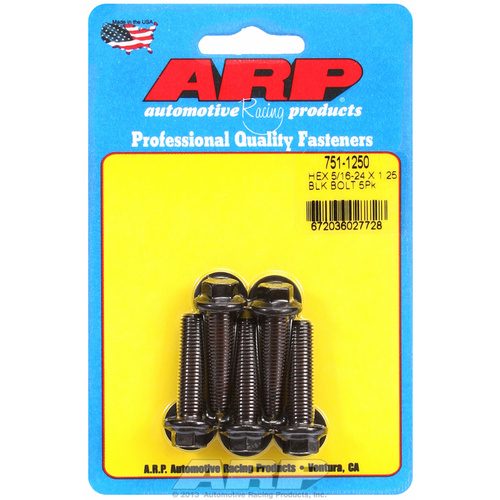 ARP FOR 5/16-24 x 1.250 hex black oxide bolts