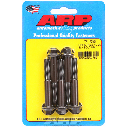 ARP FOR 5/16-24 x 2.250 hex black oxide bolts