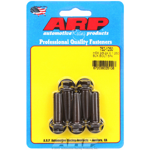 ARP FOR 3/8-24 x 1.250 hex black oxide bolts
