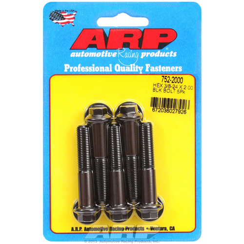 ARP FOR 3/8-24 x 2.000 hex black oxide bolts