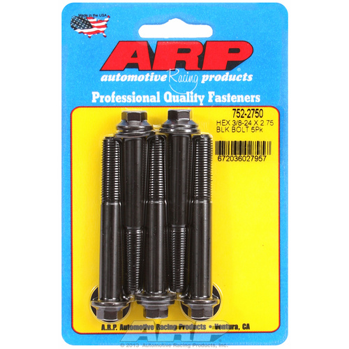 ARP FOR 3/8-24 x 2.750 hex black oxide bolts