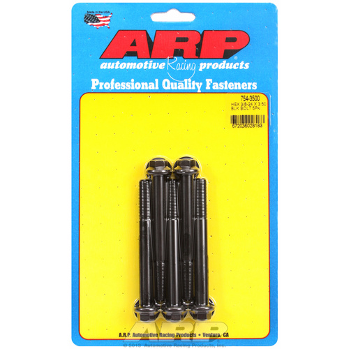 ARP FOR 3/8-24 x 3.500 hex 7/16 wrenching black oxide bolts