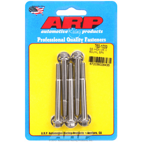 ARP FOR M6 x 1.00 x 60  hex SS bolts