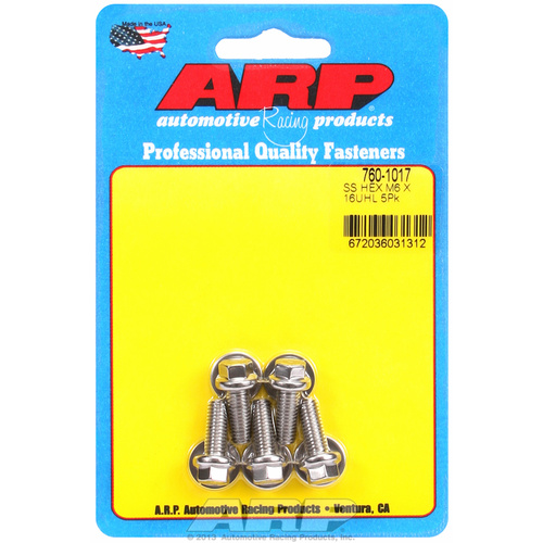 ARP FOR M6 x 1.00 x 16 hex SS bolts