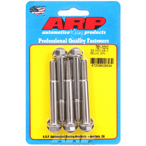 ARP FOR M8 x 1.25 x 65 hex SS bolts