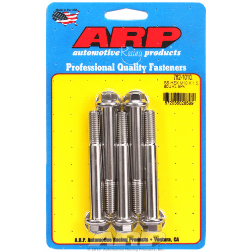 ARP FOR M10 x 1.50 x 80 hex SS bolts