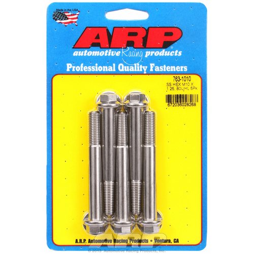 ARP FOR M10 x 1.25 x 80 hex SS bolts