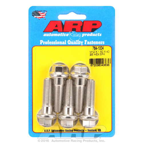 ARP FOR M12 x 1.50 x 40 hex SS bolts