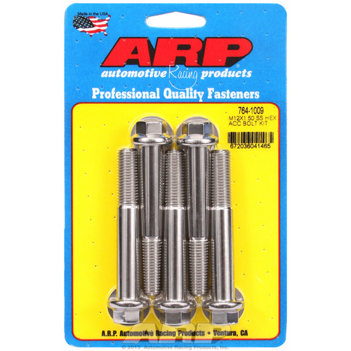 ARP FOR M12 x 1.50 x 80 hex SS bolts