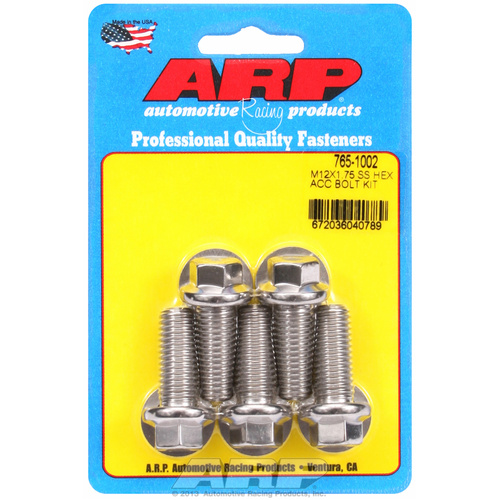 ARP FOR M12 x 1.75 x 30 hex SS bolts