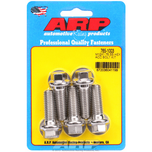 ARP FOR M12 x 1.75 x 35 hex SS bolts