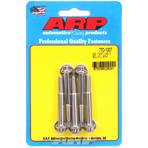ARP FOR M6 x 1.00 x 50 12pt SS bolts