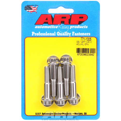 ARP FOR M8 x 1.25 x 40 12pt SS bolts