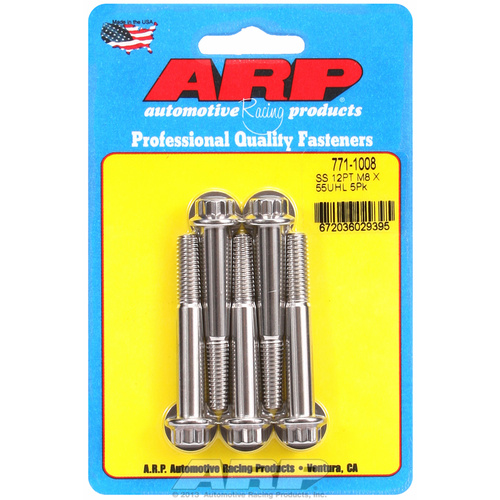 ARP FOR M8 x 1.25 x 55 12pt SS bolts