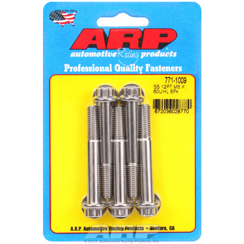 ARP FOR M8 x 1.25 x 60  12pt SS bolts