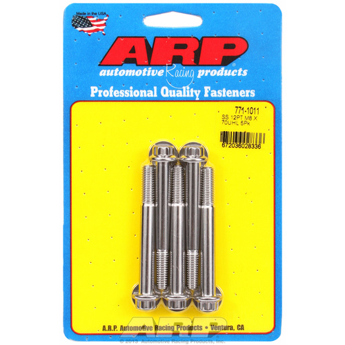 ARP FOR M8 x 1.25 x 70 12pt SS bolts