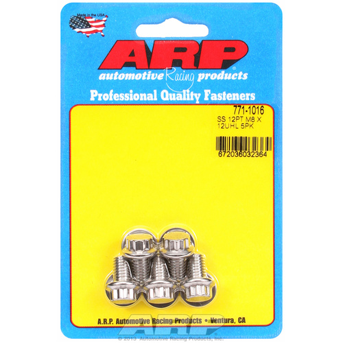 ARP FOR M8 x 1.25 x 12 12pt SS bolts
