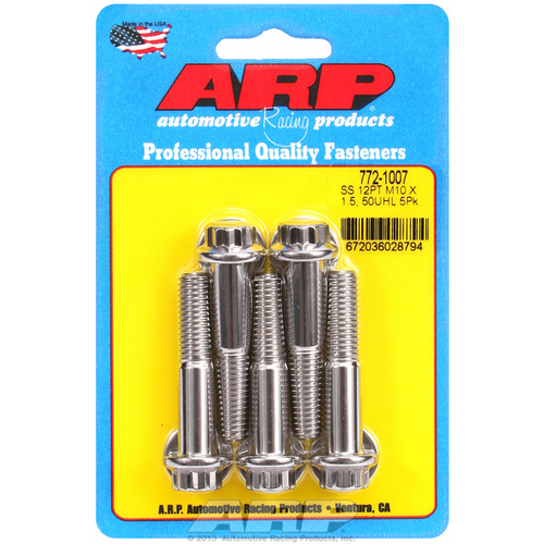 ARP FOR M10 x 1.50 x 50 12pt SS bolts