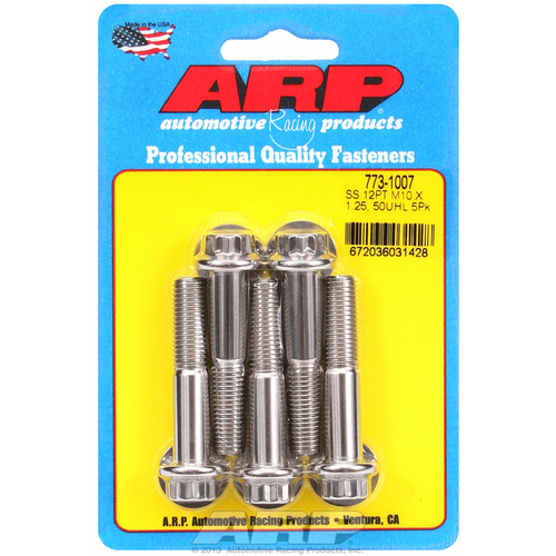 ARP FOR M10 x 1.25 x 50 12pt SS bolts