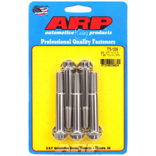 ARP FOR M10 x 1.25 x 70 12pt SS bolts