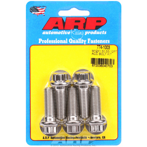 ARP FOR M12 x 1.50 x 35 12pt SS bolts