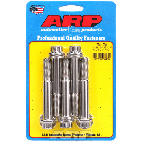 ARP FOR M12 x 1.50 x 80 12pt SS bolts