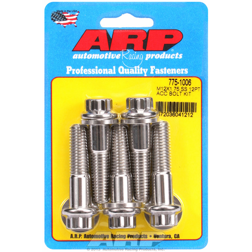 ARP FOR M12 X 1.75 X 50 12pt SS bolts