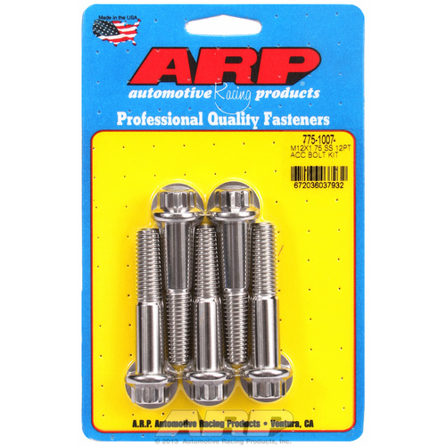ARP FOR M12 X 1.75 X 60 12pt SS bolts
