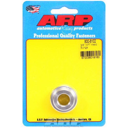 ARP FOR 3/8  NPT aluminum weld bung