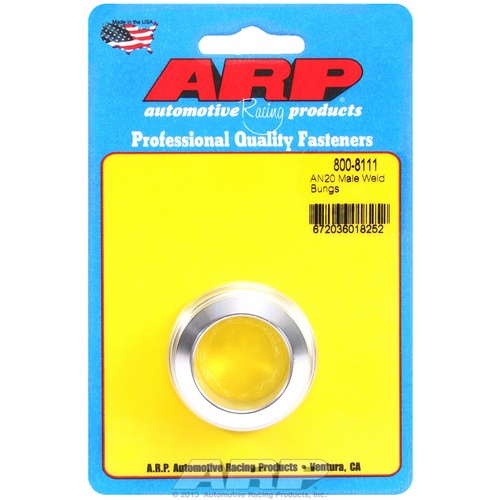 ARP FOR AN20 male aluminum weld bung