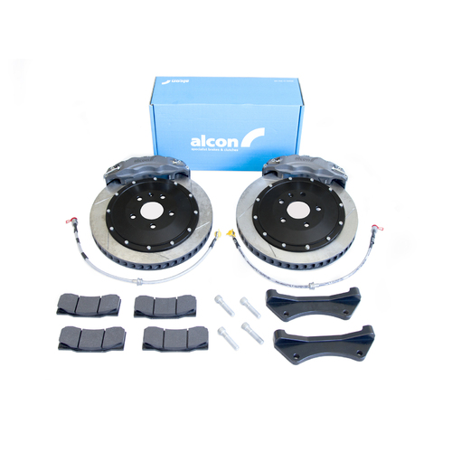 Alcon 4-Piston CRB343 Front Brake Kit for Subaru WRX/STI 08-20