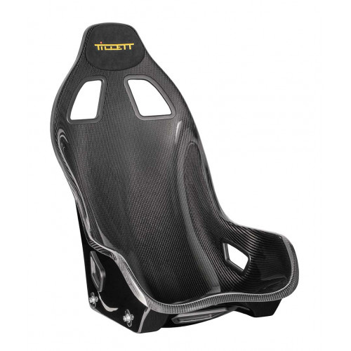 Tillett B8 Carbon Fibre/GRP Road/Track Car Racing Seat STD Size - 44.5cm Rolled Edges On