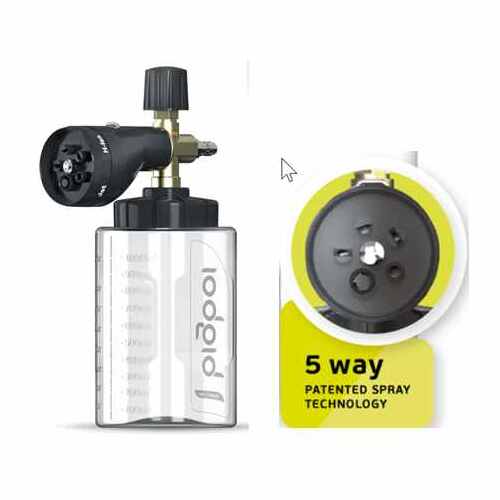 Bigboi 5 way patented technology Large mouth foam cannon