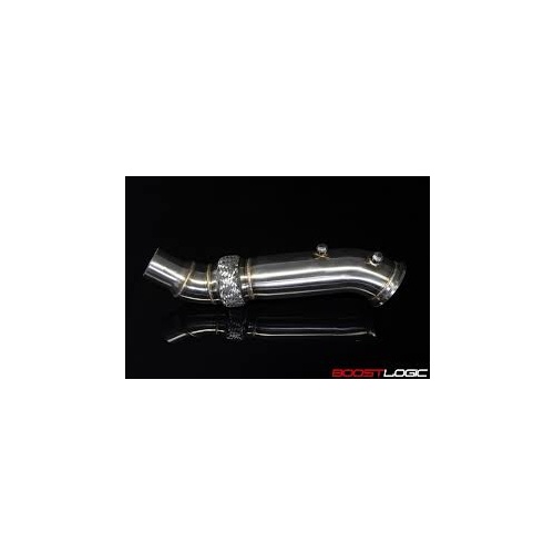 BOOST LOGIC FOR TOYOTA A90 MKV SUPRA STAINLESS STEEL CATLESS DOWNPIPE 4inch