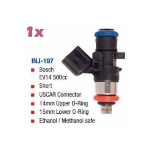 Bosch EV14 500cc Short FUEL INJECTOR