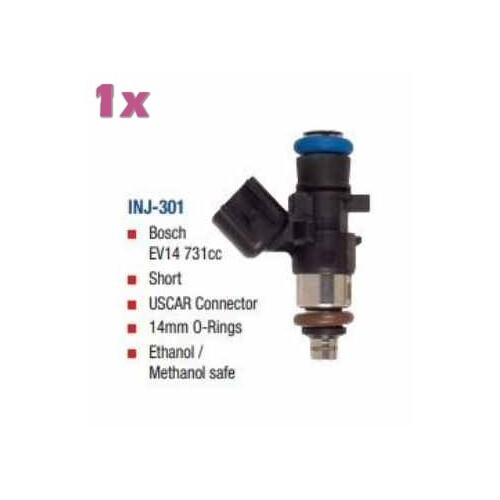 Bosch EV14 731cc Short FUEL INJECTOR