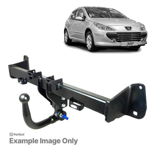 BRINK TOWBAR PEUGEOT 307 (03/02)-(12/09) BMC-HORIZONTAL DETACH