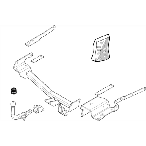 Brink Towbar for Smart Forfour (10/2004-2007)