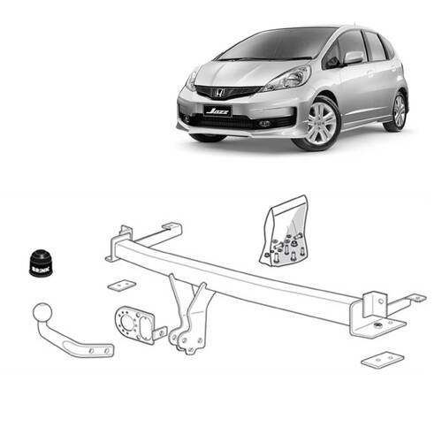 Brink Towbar for Honda Jazz (10/2002-07/2014)