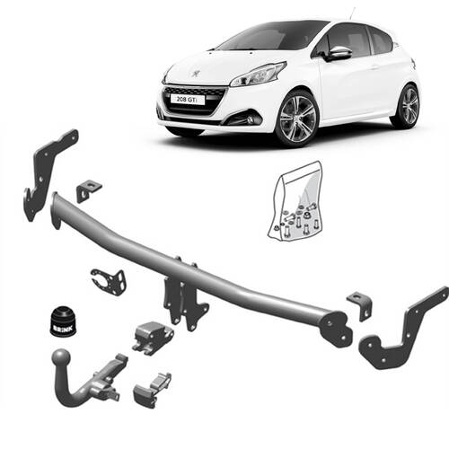 Brink Towbar for Peugeot 208 (10/2012-10/2019)