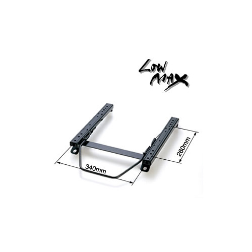 BRIDE SEAT RAIL LR TYPE FOR NISSAN 180SX RS13/KRS13 (CA18DET) Right-Handed N301LR