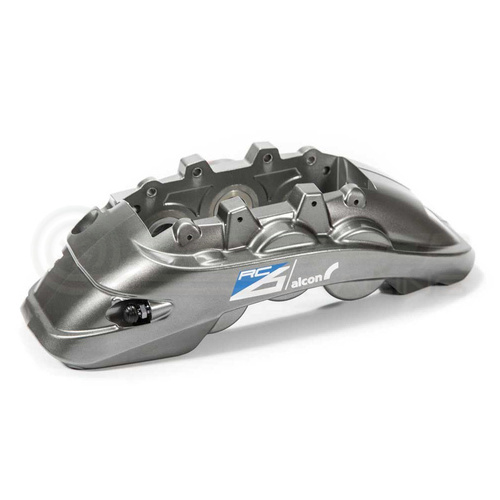 Alcon CAR70 "RC6" 6 Piston Trailing Calipers 27.0/31.8/38.1 (PAIR) Red Caliper  Rotor 