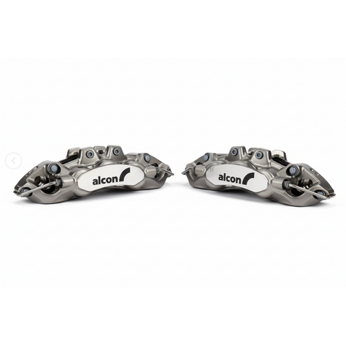 Alcon CAR89 ENP Plated 6 Pot Calipers Ø27.0/Ø31.8/Ø38.1 RT (Pair) Trailing    