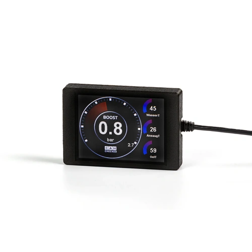 CANchecked SWD32 Gen2 Programmable Touch Screen CanBus Steering Wheel Display - Flat Steering